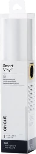Miniatyrbillede 3 af 3: Cricut Smart Vinyl Permanent 33x366cm 1 ark (Shimmer Silver)