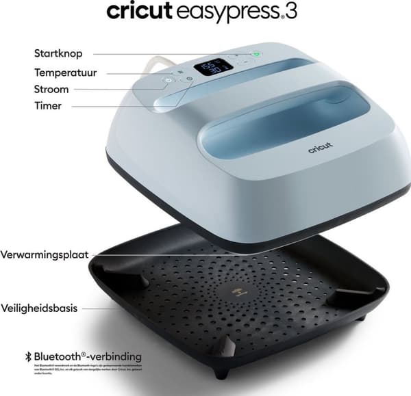 Cricut EasyPress 3 - 23x23cm