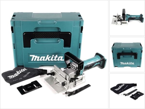 Makita - DPJ180Z - 18V - lamelfræser - i Mbox