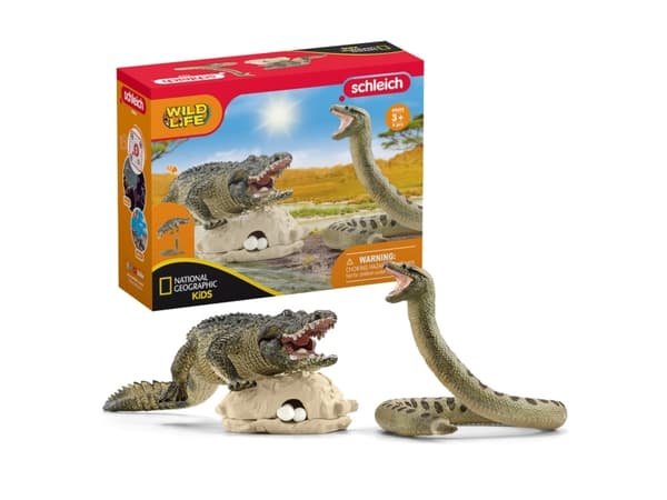 Schleich Wild Life-fare i sumpen