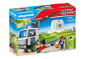 Miniatyrbilde 1 av 5: Playmobil City Action Altglas-LKW mit Container, 4 år, Flerfarget