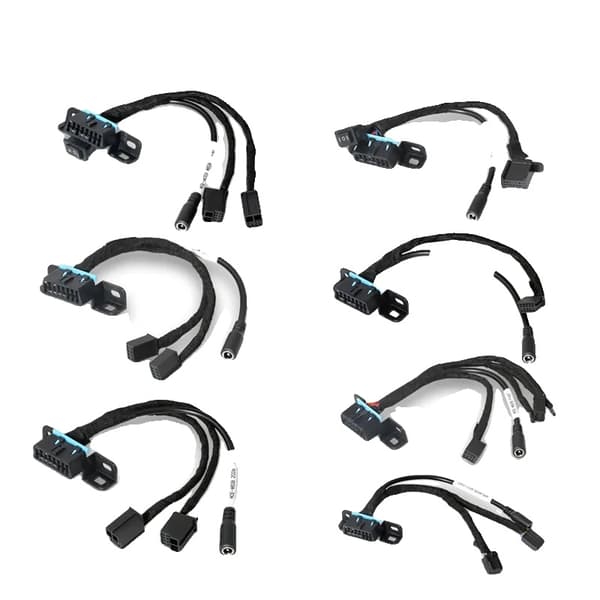 EIS/ELV-testilinjakaapelit, yhteensopivuus Benz W202 W210 W220 W639 W906 kanssa, 7 kpl setti