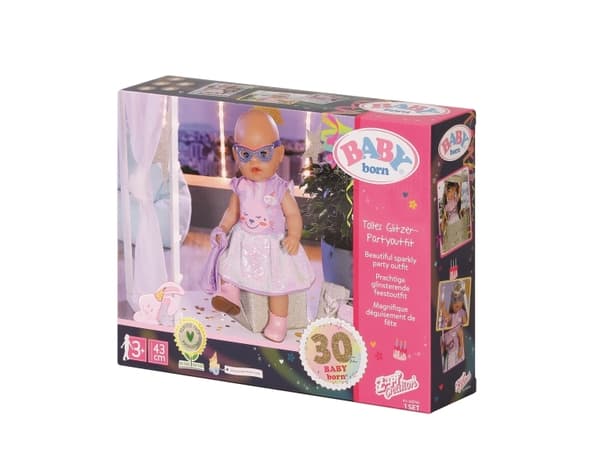 DUKKETILBEHØR - BB HAPPY BIRTHDAY ANTREKK 43 CM