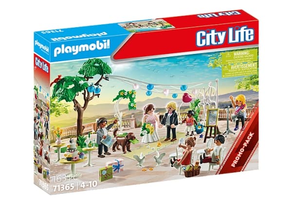 Playmobil City Life Hochzeitsfeier, 4 år, Flerfarget