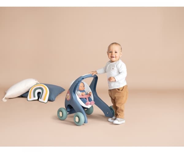 Puzzle Smoby 3in1 barnvagn + babydocka