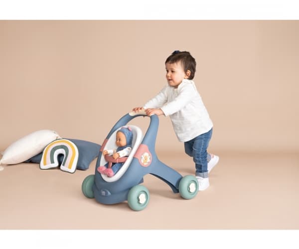 Puzzle Smoby 3in1 barnvagn + babydocka