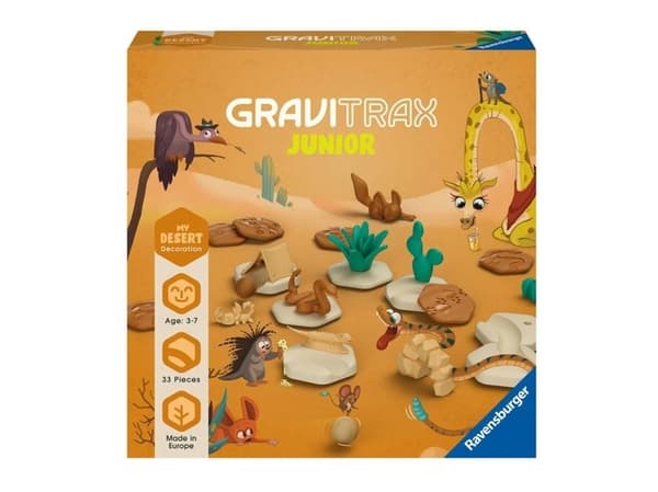 Ravensburger GraviTrax Junior Extension Desert, Lekemarmorløp, 3 år