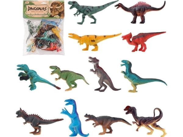 Set of dinosaurs 12pcs