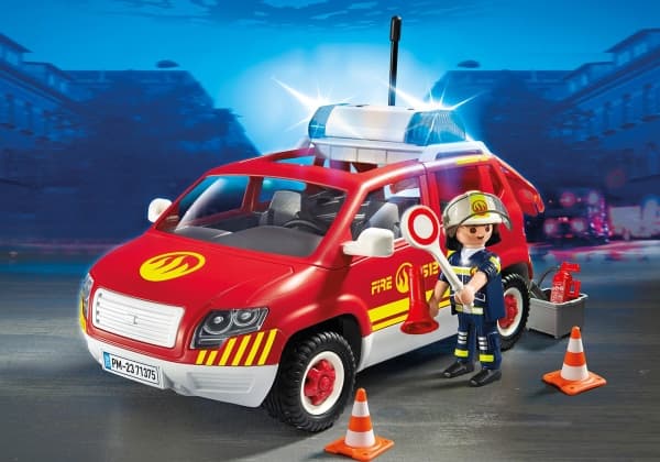 Playmobil Playmobil 71375 Brannsjefens bil BRANN STORBRITANNIA
