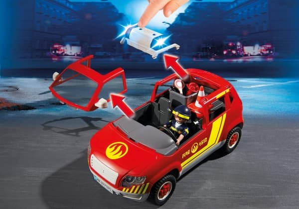 Playmobil Playmobil 71375 Brannsjefens bil BRANN STORBRITANNIA