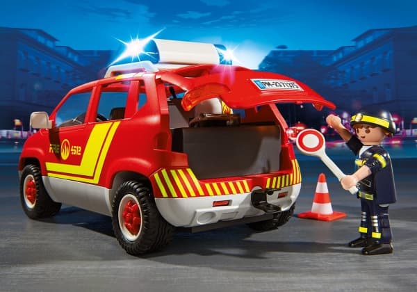 Playmobil Playmobil 71375 Brannsjefens bil BRANN STORBRITANNIA