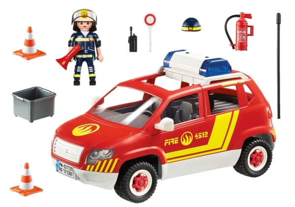 Playmobil Playmobil 71375 Brannsjefens bil BRANN STORBRITANNIA