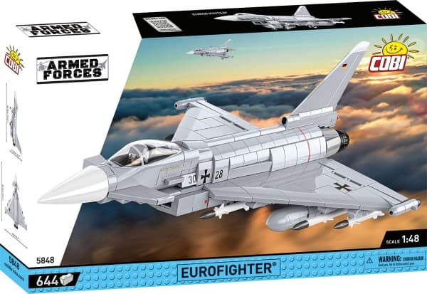 COBI Eurofighter, Byggeklosser, 8 år, 644 stykker