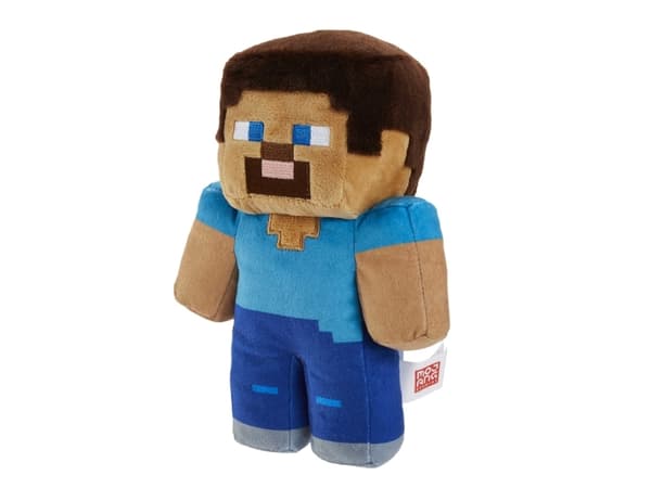 Minecraft 8-INCH BASIC PLUSH Steve, Tecknad figur, 3 År