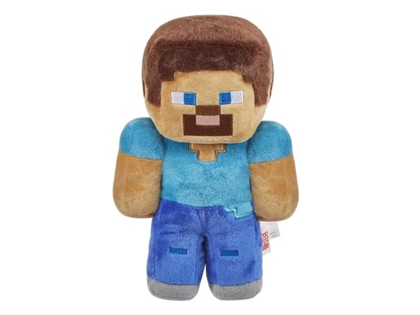 Minecraft 8-INCH BASIC PLUSH Steve, Tecknad figur, 3 År