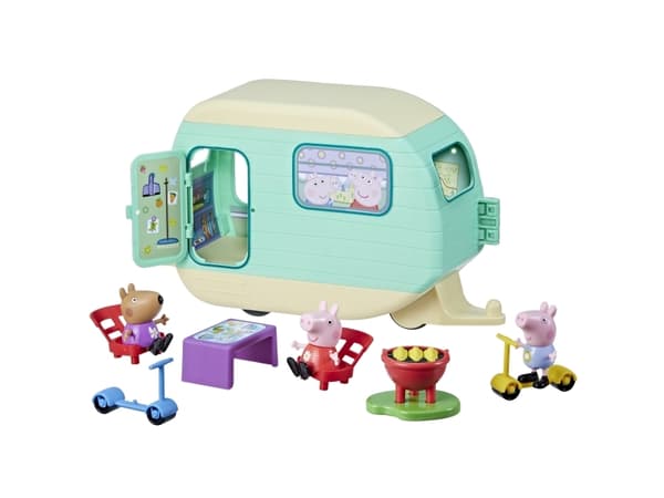 Peppa Pig Peppas husvagn, Action/Äventyr, Peppa Pig, 3 år, Flerfärgad, Plast