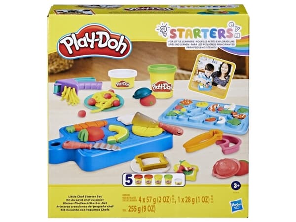 Play-Doh Little Chef Starter Set, 3 År, Giftfri, Multifärg, 14 styck