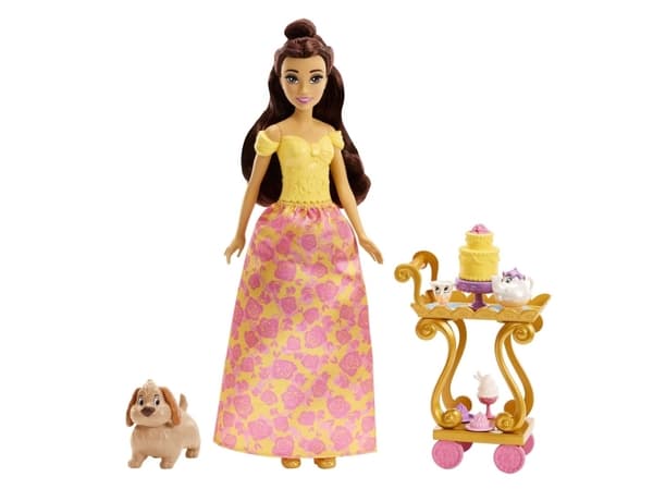 Mattel Disney Princess Belles tevagn, 3 År