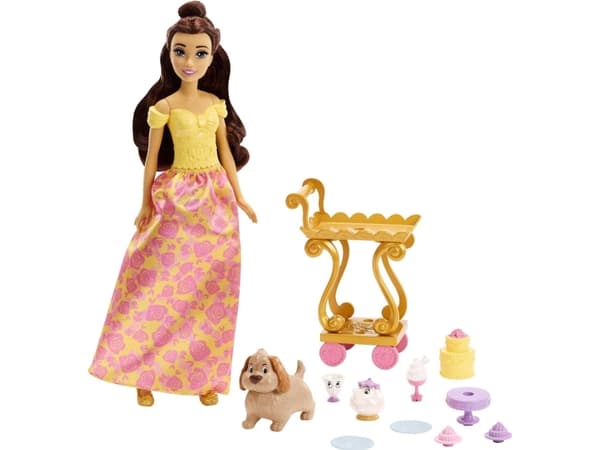 Mattel Disney Princess Belles tevagn, 3 År