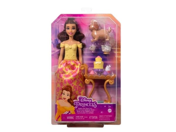 Mattel Disney Princess Belles tevagn, 3 År