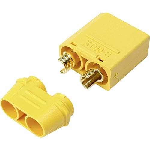 Reely RE-6702312 batteristik XT90-S forgyldt 1 stk.