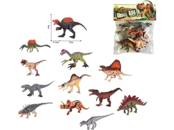 Trifox hahmo DINOSAURUKSET 6 ERILAISTA