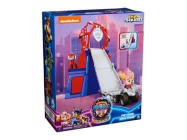 PAW Patrol The Mighty Movie Mini Lookout Tower, Bil og billøp, 3 år, Flerfarget