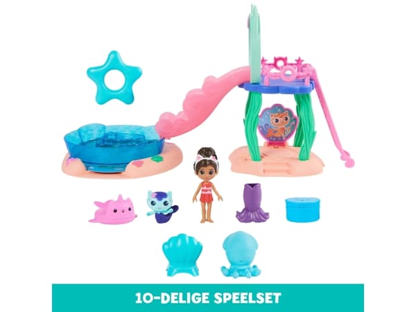 Gabby''s Dollhouse GDH PYS Pool Playset GML, Action/ Eventyr, 3 år, Flerfarget