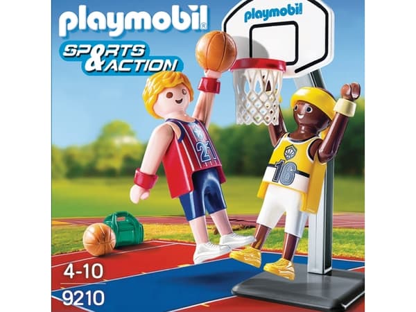 Playmobil 9210 Koripalloilijat korin kanssa, 190 g