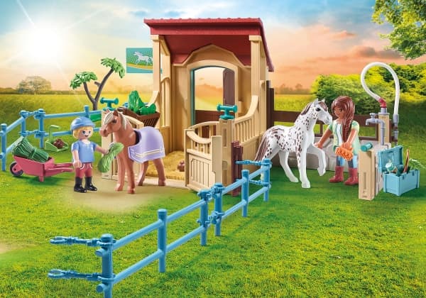 Playmobil Horses of Waterfall 71494, Bondegård, 4 år, Flerfarget, Plast