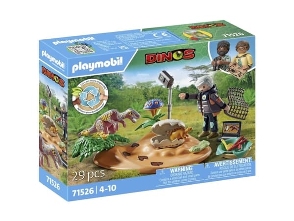 Playmobil Dinos 71526, Action/ Eventyr, 4 år, Flerfarget, Plast