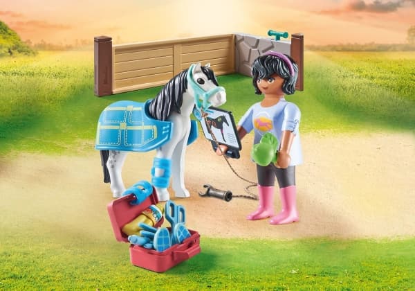 Playmobil Vattenfallets hästar 71497, Gård, 4 År, Flerfarvet, Plast