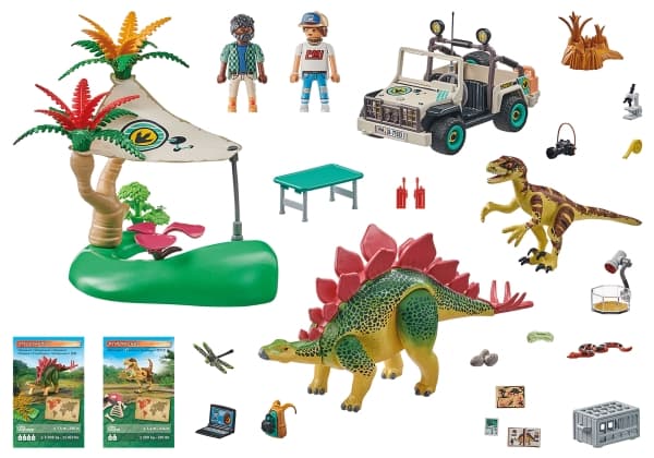 Playmobil Dinos 71523, Action/ Eventyr, 4 år, Flerfarget, Plast