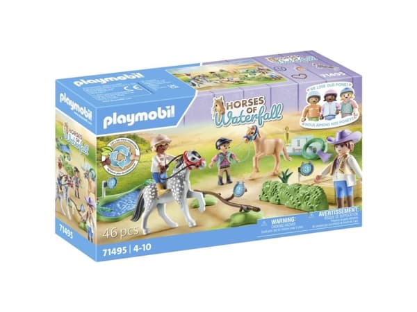 Playmobil Vattenfallets hästar 71495, Lantgård, 4 År, Flerfarvet, Plast