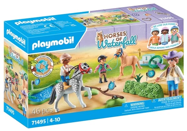 Playmobil Horses of Waterfall 71495, Bondegård, 4 år, Flerfarget, Plast