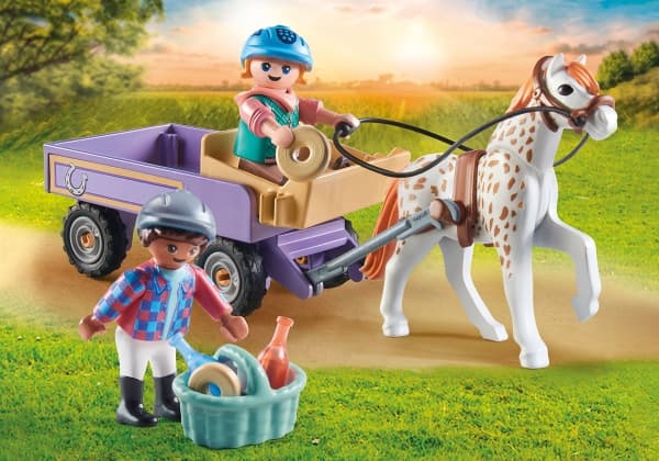 Playmobil Vattenfallets hästar 71496, Gård, 4 År, Flerfarvet, Plast