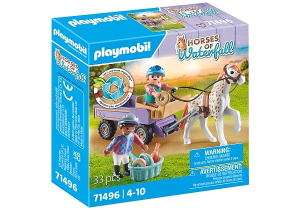 Playmobil Horses of Waterfall 71496, Bondegård, 4 år, Flerfarget, Plast