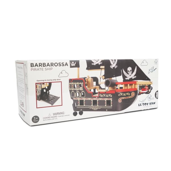 Barbarossa Piratskepp med Figurer Le Toy Van