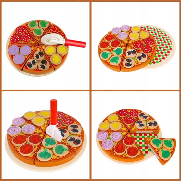 Pizzaset med kardborreband