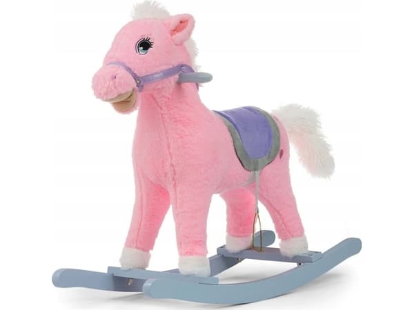 Milly Mally keinuhevonen Patch Pink