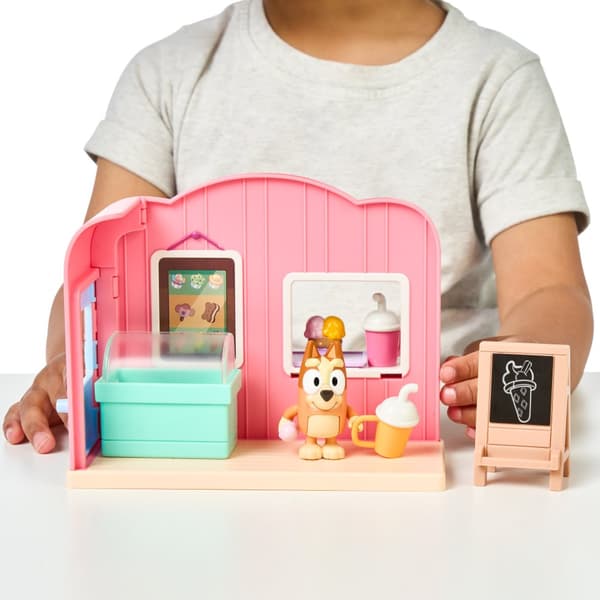 Mini Glassbutikk Lekesett Bluey