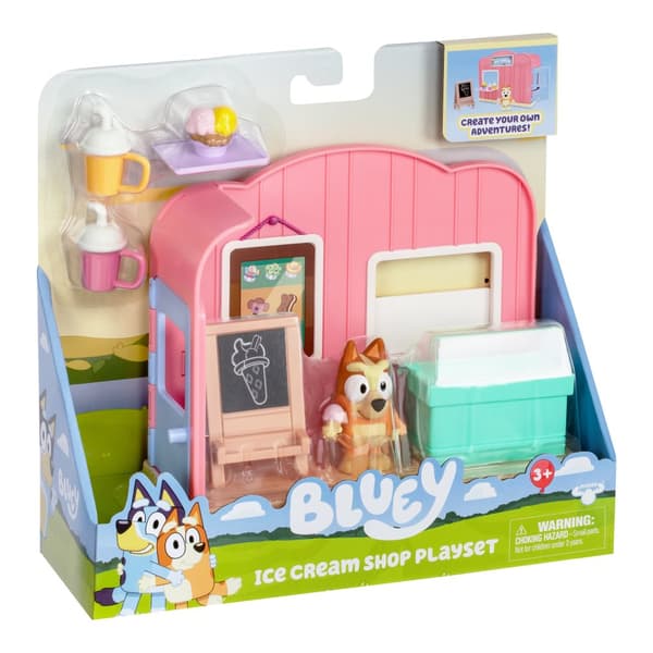 Mini Glassbutikk Lekesett Bluey