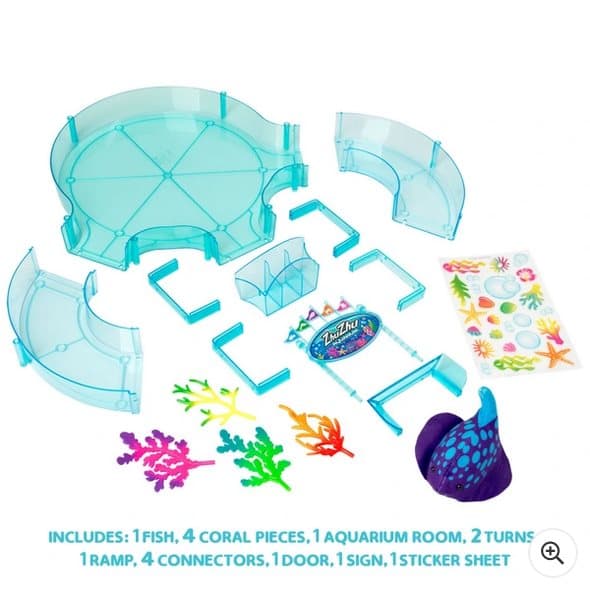 Zhu Zhu Aquarium Starter Playset With Fish