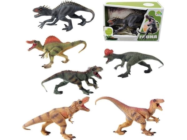 Dinosaurie i gummi