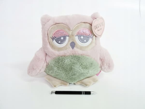 Beppe Owl Abby rosa og mint 23cm 14065 22844