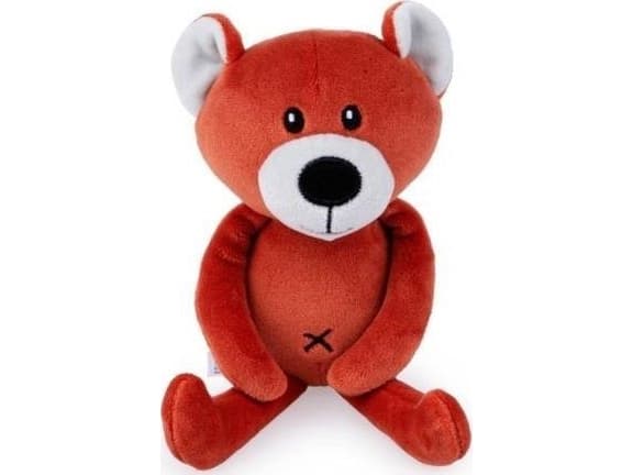 Bamse Kose murstein rød 19cm