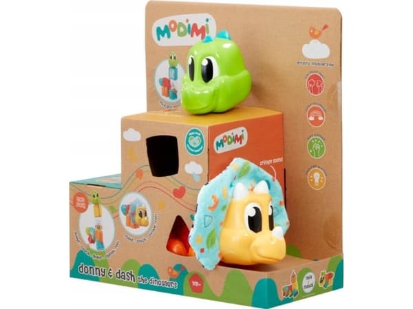 MODIMI SENSORISKA BLOCK DINOSAURIE