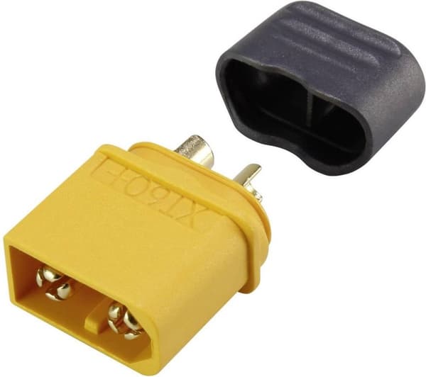 Reely RE-6702309 Batteripakkestik XT60H Forgyldt 1 stk.