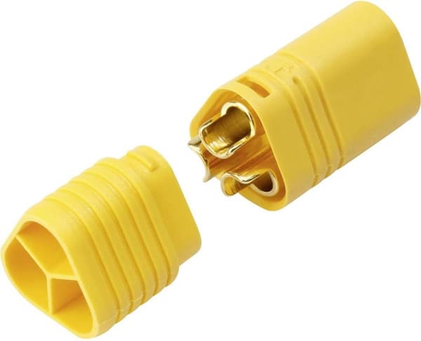Reely RE-6679716 Batteripakkestik MT60 Forgyldt 1 stk.