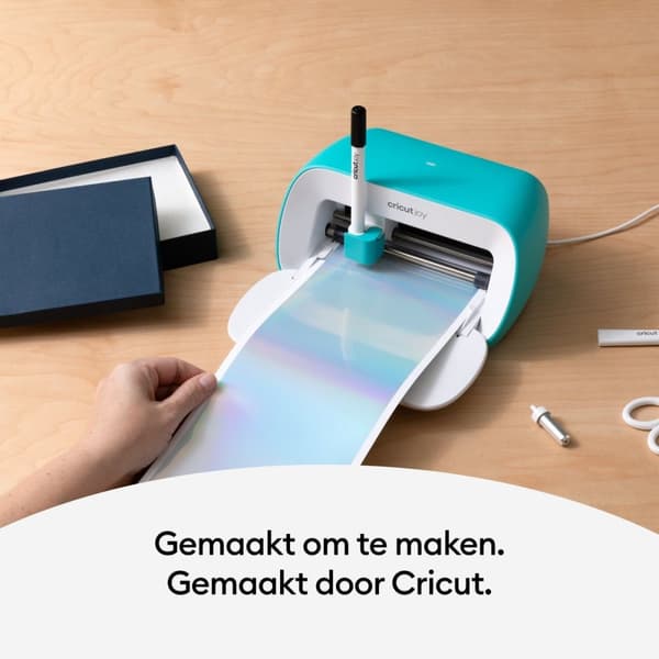 Cricut Joy Smart Label - skriven vinyl - permanent - silver - 14x33cm - 4 täckta
